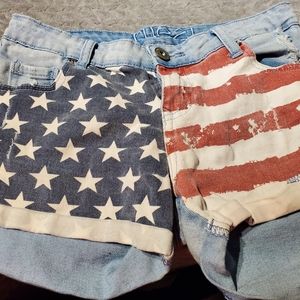 American Flag Shorts